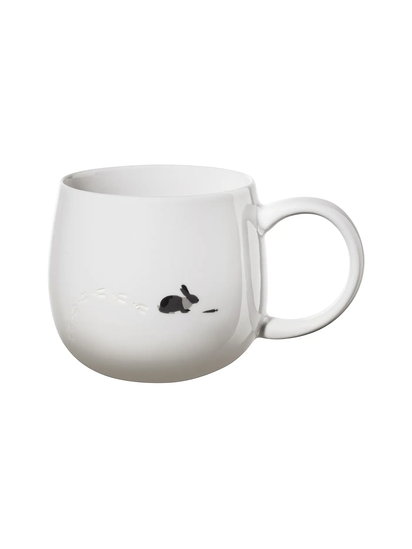 ASA SELECTION | Henkelbecher 0,4l MAGU-FOOTPRINTS Rabbit | 